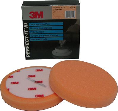 3M Помаранчеве багаторазове полірувальне коло для пасти №2, диам. 150 мм ШТ