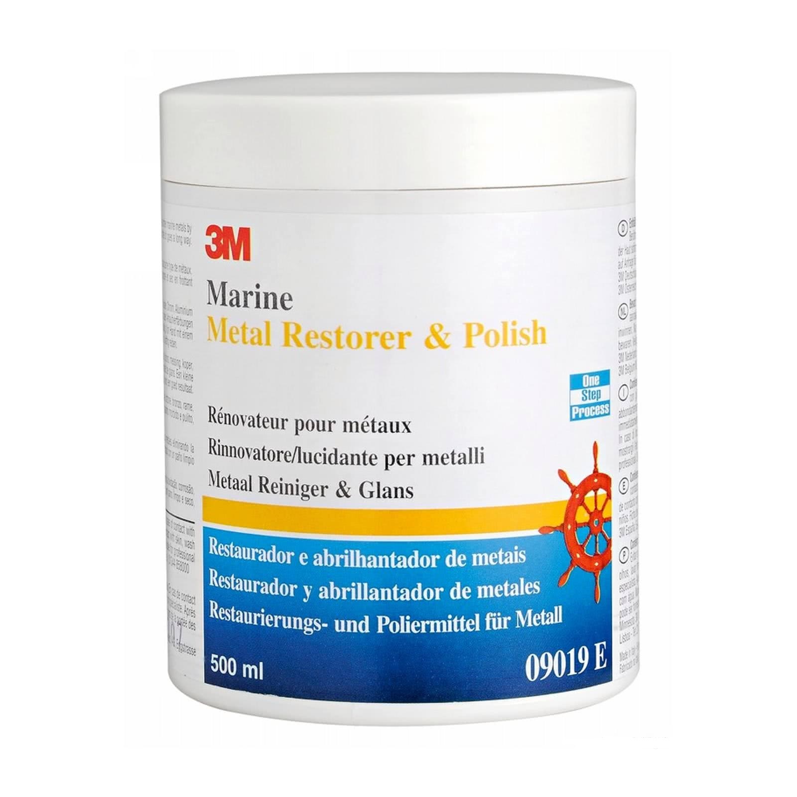 3MПолірувальна паста для відновлення та полірування металу, 500 мл БАН