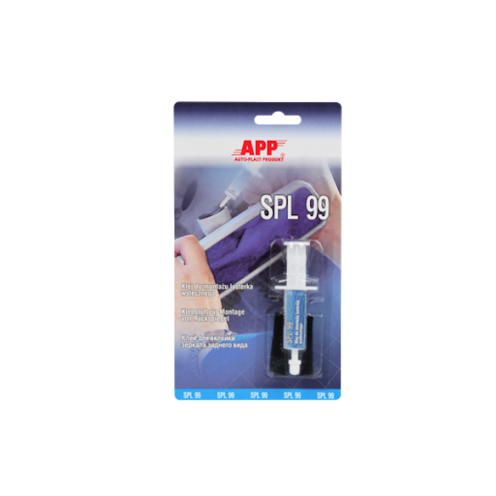 Клей до монтажу дзеркала заднього виду 2 мл APP